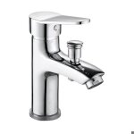 Mitigeur bains / douche monotrou chrommitigeur monocommande bain