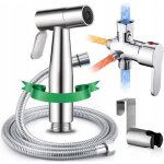 Mitigeur bidet chrom pour montage encastr + valve t pour eau chaude et froide robinetterie de cuisine ...