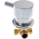 Mitigeur cabine de douche m�langeur de vanne de m�lange deau froide chaude robinet de sortie deux en ...