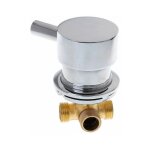 Mitigeur cabine de douche mlangeur de vanne de mlange deau froide chaude robinet de sortie deux en un ...