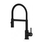 Mitigeur d�vier - franke 115. 0725. 838 - noir - laiton - 41 cm