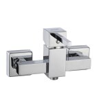 Mitigeur de douche - garis - r01 - 32035kr - monocommande - entraxe 150 mm - laiton chrom�