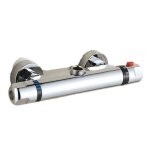 Mitigeur douche thermostatique murale mitigeur de baignoire chromé robinet mélangeur pour salle de bain ... Mitigeur douche thermostatique murale mitigeur de baignoire chromé robinet mélangeur pour salle de bain ...