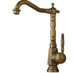 Mitigeur dvier de cuisine  une poigne robinet  cartouche en cramique en laiton bec robinet  bec ...