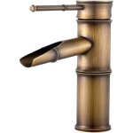 Mitigeur salle de bain cascade en laiton mitigeur laiton antique robinet bambou mélangeur 2 joints mouth?diamè ... Mitigeur salle de bain cascade en laiton mitigeur laiton antique robinet bambou mélangeur 2 joints mouth?diamè ...
