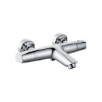 Mitigeur thermostatique bain - douche - edouard rousseau - nanka - chrom