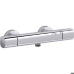 Mitigeur thermostatique douche july + - jacob delafon - coloris chrome