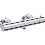 Mitigeur thermostatique de doucherobinet de douche thermostatique cylindrique  double sortiesuprieur ...