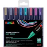 Mitsubishi pencil - 8 marqueurs pc5m - pointe conique - couleurs métalliques pointe moyenne - marqueurs ... Mitsubishi pencil - 8 marqueurs pc5m - pointe conique - couleurs métalliques pointe moyenne - marqueurs ...