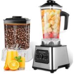 Mixeur blender professionnel 2. 5l 6000w mixeur smoothie 9 vitesses électrique presse - agrumes avec ... Mixeur blender professionnel 2. 5l 6000w mixeur smoothie 9 vitesses électrique presse - agrumes avec ...