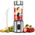 Mixeur blender400ml blender smoothie portable mini mixeur avec 6 lames en acier inoxydableusb mini blender ...