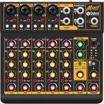 Mixeur dj professionnel mini6 ? 6 canaux avec interface usb bluetooth et alimentation fant�me 48v ? parfait ...
