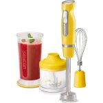 Mixeur electrique sencor - shb 4466yl - eue3 - mixeur plongeant avec 6 lames en titane / ice crash jaune ...