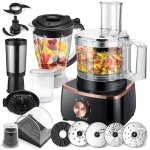 Mixeur multi - fonctions 7 - en - 1 sokany - 1000w - mixeur broyeur hachoir extracteur de jus - 2 vitesses ...