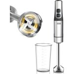 Mixeur plongeant 1200w acier inoxydable - gobelet doseur 800ml & protection anti - claboussures i rglable ...