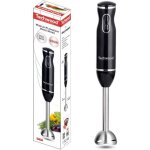 Mixeur plongeant 600w 2 vitesses pied et lame en acier inoxydable pied dmontable noir