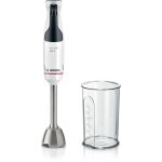 Mixeur plongeant - bosch - msm4w210 ergomaster - moteur 600w - 4 lames quattroblade - levier vitesses ...