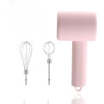 Mixeur plongeant lectrique 3 vitesses - mousseur  lait 20 w avec 2 btonnets mlangeurs pour la cuisine ...