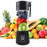 Mixeur portable 380 ml pour shakes et smoothie: presse - agrumes de voyage � portion unique de taille ...