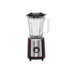 Mixeur universel - broyeur de glace clatronic um 3561 - 600 w - noir - inox
