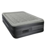 Ml - design matelas gonflable 1 personne 196x97x47cm certifié tüv pompe à air Électrique 230v gris lit ... Ml - design matelas gonflable 1 personne 196x97x47cm certifié tüv pompe à air Électrique 230v gris lit ...