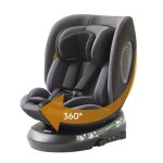 Mobelys si�ge auto b�b� 0 � 36kg isofix i - size 40 - 150 cm 360 pivotant reclinable pour b�b� et enfant ...