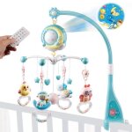Mobile musical pour lit bb avec projection lumineuse et minuterie