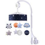 Mobile musical pour bb avec bote  musique et plantes pour bb