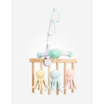 Mobile musical - happy octopus - multicolore - pour b�b� - mixte - douce m�lodie