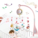 Mobile musical pour lit b�b� t�l�command� projection de lumi�res musiques et sons d�s la naissance mobile ...