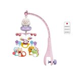 Mobile musicale bebe - brakorers - avec veilleuse et projecteur 150 berceuses hochets rotatifs?agneau ...