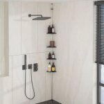 Solde - mobilier Étagère d?angle de douche télescopique à 4 niveaux argenté deco ja2508077 Solde - mobilier Étagère d?angle de douche télescopique à 4 niveaux argenté deco ja2508077