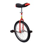 Solde - mobilier monocycle ajustable rouge 20 pouces deco ja8864092