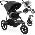 Moby - system poussette 3 roues pliable jusqu 15 kg tourne facilement bandes rflchissantes ceinture ...