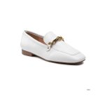 Mocassins blancs marta femme guess - �l�gance avec franges boucle et confort pour toute la journ�e - ...