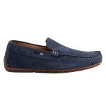 Mocassins en daim river0023s1 pour homme - bleu