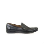 Mocassins - geox - siron - cuir bovin plein grain - semelle caoutchouc - noir Mocassins - geox - siron - cuir bovin plein grain - semelle caoutchouc - noir