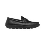 Mocassins - geox - spherica - cuir - noir - respirants