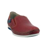 Mocassins homme - fluchos - 8565 - terracota - couleur rouge - taille 45