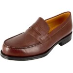 Mocassin homme de ville en véritable cuir marron mm100 42 Mocassin homme de ville en véritable cuir marron mm100 42