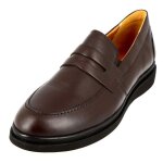 Mocassin homme de ville en véritable cuir marron mm979c 44 Mocassin homme de ville en véritable cuir marron mm979c 44