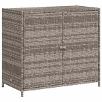 &mode armoire de rangement de jardin / coffre à coussin extérieur - gris 83x45x76 cm résine tressée sale609741 ... &mode armoire de rangement de jardin / coffre à coussin extérieur - gris 83x45x76 cm résine tressée sale609741 ...