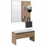 &mode banquette coffre couloir / ensemble de meubles de couloir chêne artisanal - bois ingénierie sale744964 ... &mode banquette coffre couloir / ensemble de meubles de couloir chêne artisanal - bois ingénierie sale744964 ...