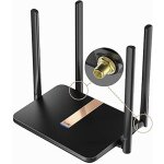 Modem routeur 4g lte - cudy - ac1200 - wi - fi maill 1200 mbps - antennes dtachables - support vpn