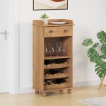 Moderne armoire à bouteilles - vitrine à vin askim avec 12 porte - bouteilles en bois massif de pin marron ... Moderne armoire à bouteilles - vitrine à vin askim avec 12 porte - bouteilles en bois massif de pin marron ...