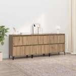 Moderne buffets 3 pcsbuffet bahut - commode / buffet salon contemporain - ch�ne artisanal 60 x 35 x 70 ...