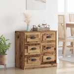 Moderne buffet bahut - commode / buffet salon contemporain - bois ancien 70 x 355 x 675 cm bois ding�nierie@fr ...