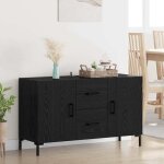 Moderne buffet bahut - commode / buffet salon contemporain - ch�ne noir 100 x 36 x 60 cm bois ding�nierie@fr(1 ...
