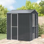 Moderne cage / perchoir - aviary pour oiseaux anthracite 210x215x247 cm acier @fr(750007)