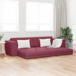 Moderne canapé relax convertible - canapé lit 2 - en - 1 rouge vin 245x150x60. 5 cm tissu - canapé salon ... Moderne canapé relax convertible - canapé lit 2 - en - 1 rouge vin 245x150x60. 5 cm tissu - canapé salon ...